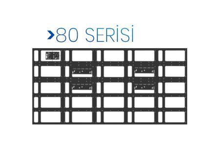 80CM Yükseklik P10 Kırmızı Kayan Yazı