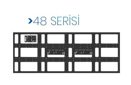 48CM Yükseklik P10 Kırmızı Kayan Yazı