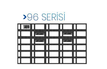 96CM Yükseklik P10 Kırmızı Kayan Yazı